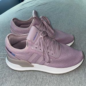 Purple Adidas Shoes